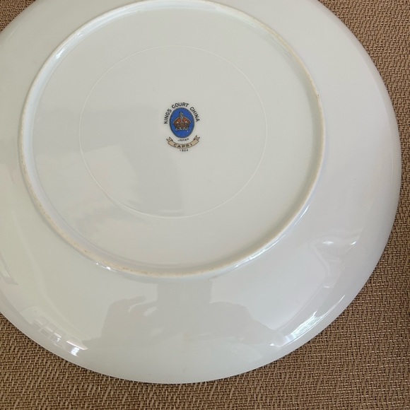 Kings Court China, CAPRI Pattern, Porcelain Dinner Plates, 10 1/4" Japan , - Picture 8 of 8